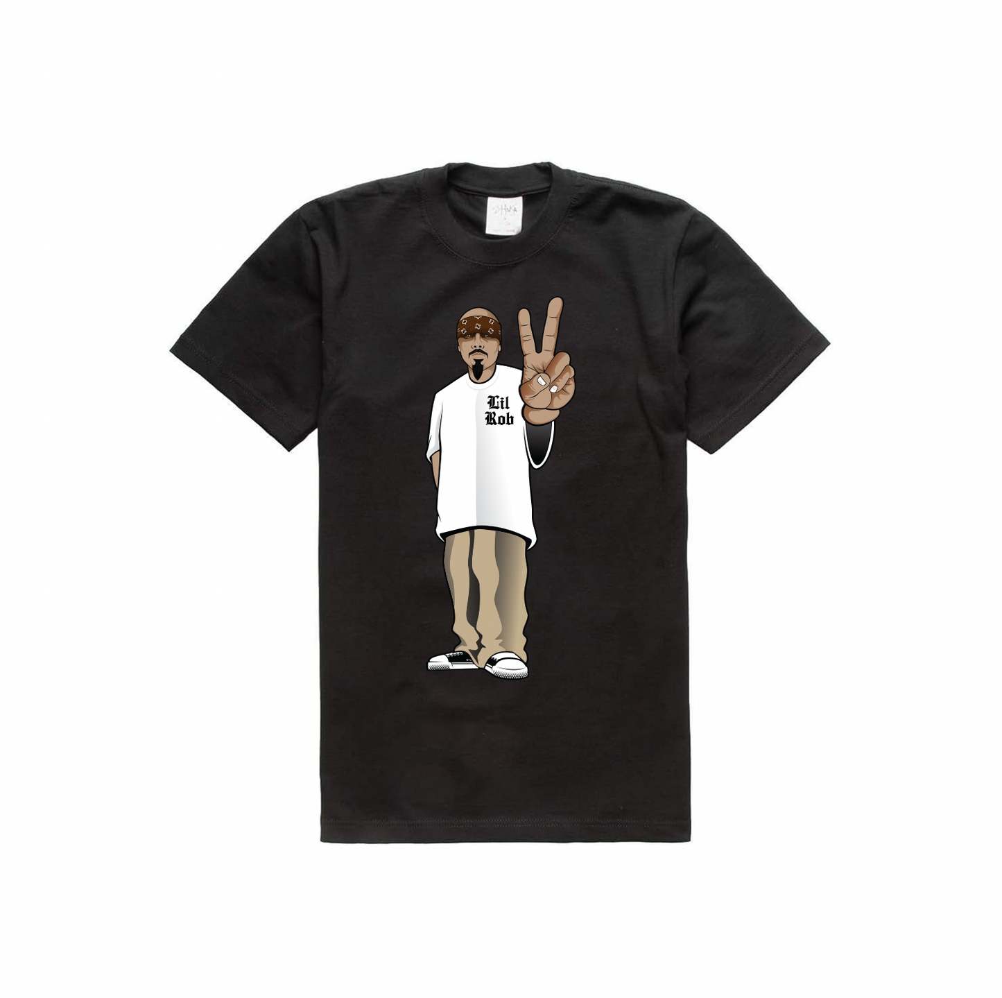Lil Rob Peace T-Shirt + CD Bundle